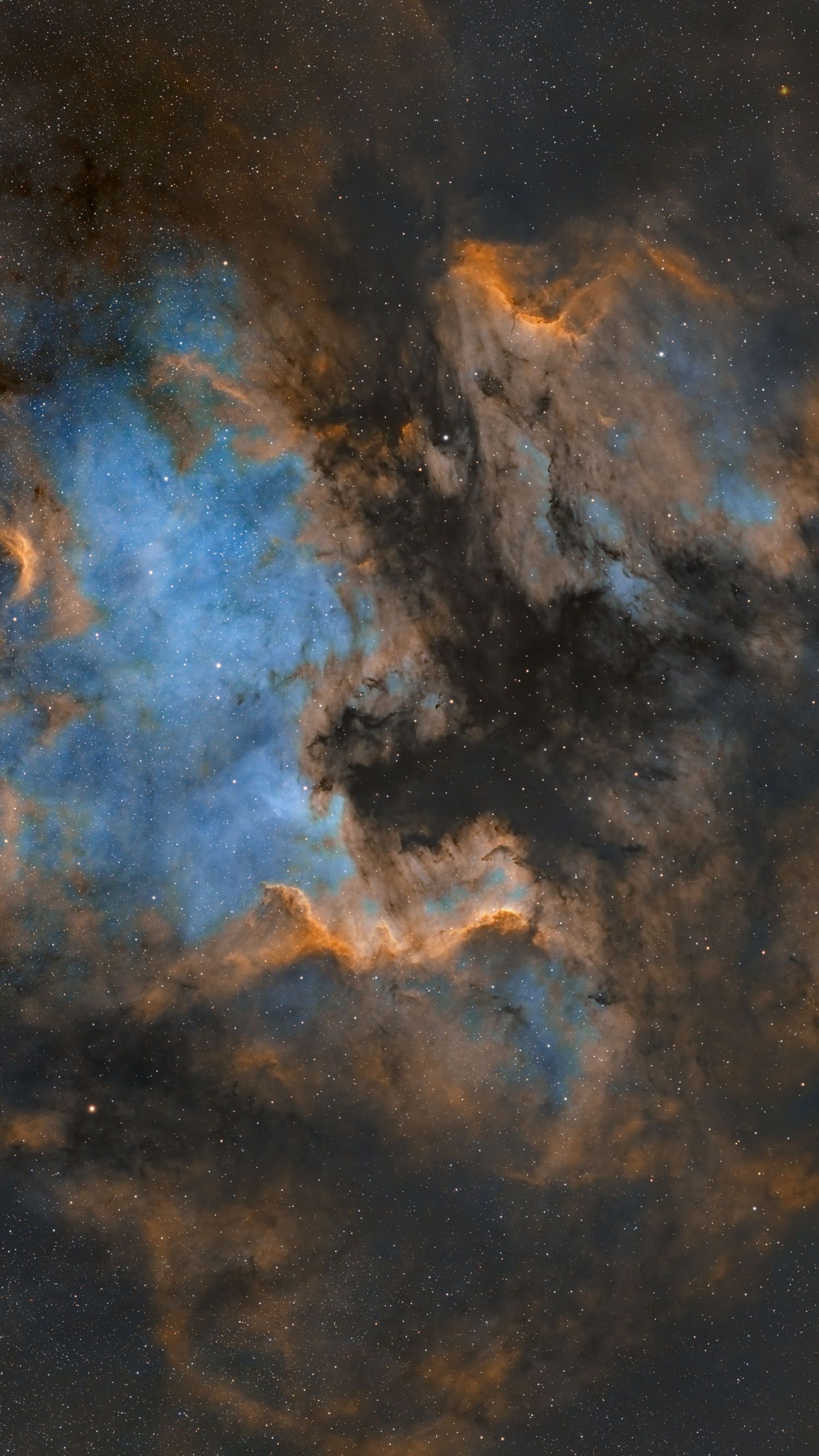 NGC7000 Handyhintergrund
